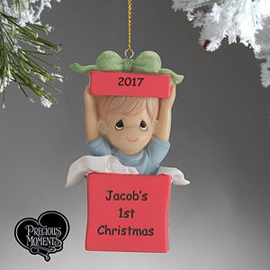 Precious Moments® Personalized Ornament- Boy