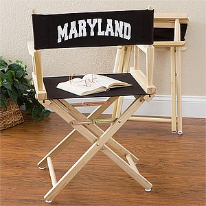 You Name It Personalized Directors Chair   Black