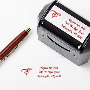 Signature Style Custom Rubber Address Stamp