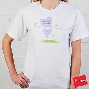 New Grandma Personalized T Shirt