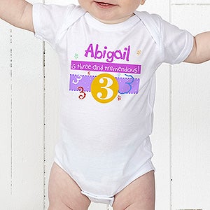 What's Your Number? Personalized Baby Bodysuit