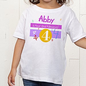 What's Your Number? Personalized Toddler T-Shirt