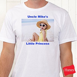 Picture Perfect Personalized Hanes® Adult T-Shirt