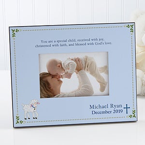 Personalized Baby Christening & Baptism Picture Frames