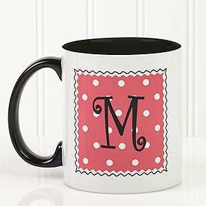 Dot to Dot Personalized Coffee Mug