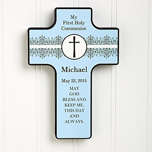 First Holy Communion Personalized Wall Cross - First Communion Gifts