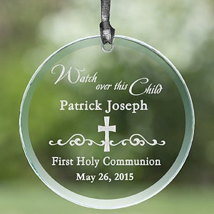 Personalized First Holy Communion Suncatcher