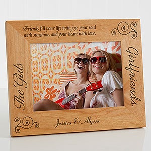 Girlfriends Personalized Picture Frame- 5 x 7