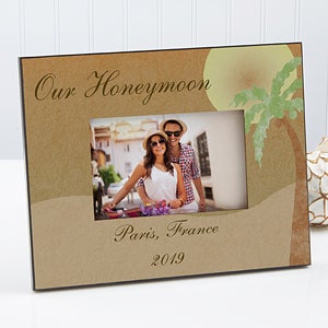 Personalized Honeymoon Picture Frames