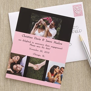 Personalized Save The Date Photo Cards - Set of 12