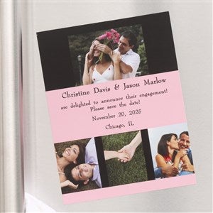 Personalized Save The Date Photo Magnets - Set Of 12