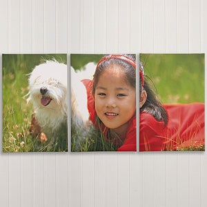 Photo Canvas Split-Panel Print Collection 3pc - 24x36