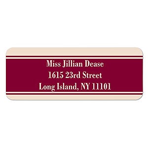 Personalized Business Return Address Labels - 1 set of 60