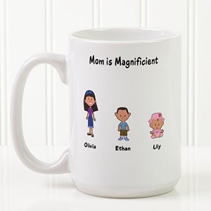 Character Collection Personalized Coffee Mug 15 oz.- White