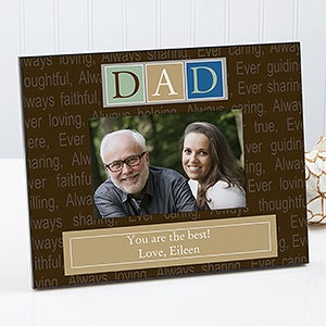 Personalized Picture Frames for Mem   Fathers, Grandfathers, Uncles