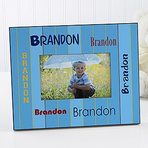 Boys Personalized Picture Frames - That's My Name