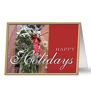 Holiday Wreath Cards & Envelopes