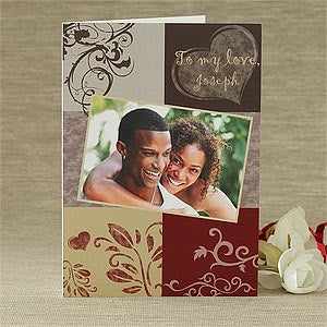 To My Love Personalized Greeting Card