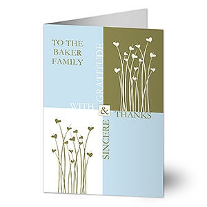 Personalized Thank You Cards - Gratitude & Thanks