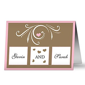 Personalized Wedding Cards - Mr and Mrs