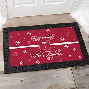 Winter Wonderland Personalized Doormat- 20x35