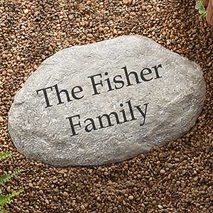 Personalized Decorative Garden Stones - Large - For Her