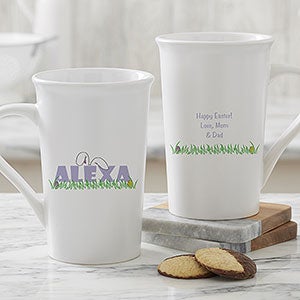 Personalized Easter Latte Mug - Ears To You