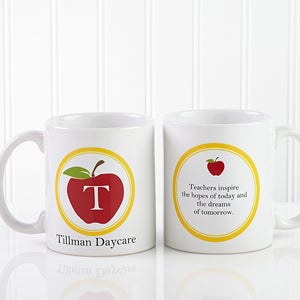 Teachers Inspire Personalized Coffee Mug 11 oz.-White