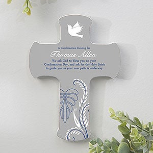 A Confirmation Blessing Personalized 7-inch Wall Cross