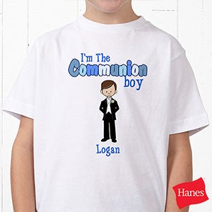 I'm The Communion Boy Personalized Hanes® Youth T-Shirt