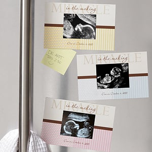 Baby Ultrasound Personalized Photo Magnets