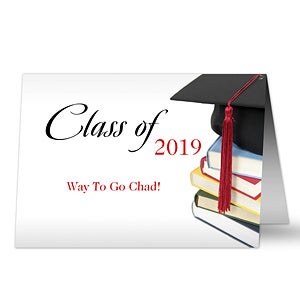 Personalized Graduation Greeting Cards - Congratulations