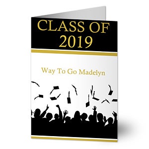 Personalized Graduation Cards - Hats Are Off