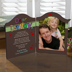 Personalized Photo Plaque - Why We Need Dad or Grandpa