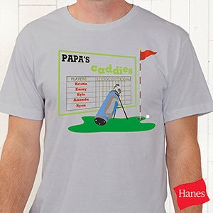 Personalized Golf T Shirts   Favorite Caddies