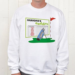 Personalized Golf Sweatshirts   Favorite Caddies