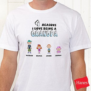 Personalized Mens T Shirts   His Reasons Why