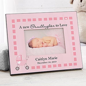 Personalized Grandparent Picture Frame - New Grandbaby