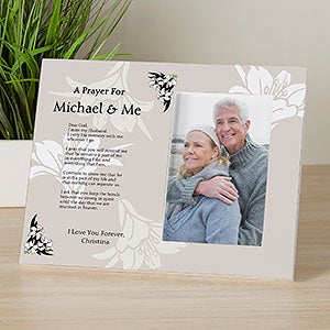 Personalized Memorial Picture Frame - Prayer For You and Me