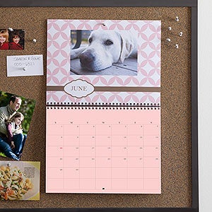 Personalized Photo Wall Calendar - Through The Year