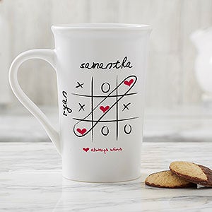 Love Always Wins! Personalized Latte Mug