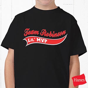 Personalized Father & Son Kids T Shirts   Family Team