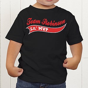 Father & Son Team Personalized Toddler T-Shirt