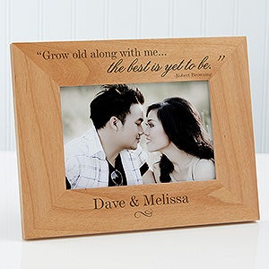 Personalized Photo Frames   Best Is Yet To Be