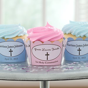 Personalized Cupcake Wrappers   Precious Prayer