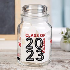 Graduation Class of 2022 Gift Engraved Mason Jar Glasses Personalized –  Stocking Factory