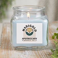 Personalized Logo Scented Glass Candle Jar - 30921