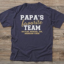 Grandpas Favorite Team Personalized Mens Shirts - 31158