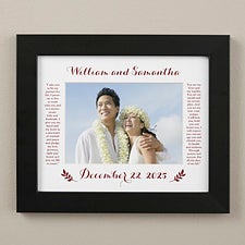 Wedding Vows Personalized Matted Frames - 31315