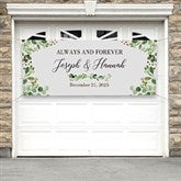 Laurels of Love Personalized Wedding Banners - 31319